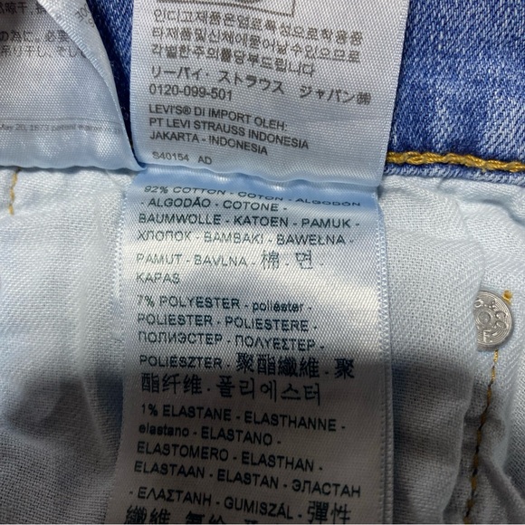 Levis 541 Jeans Mens Tag 38x36 Actual 37x34 Blue Athletic Chore Everyday - Picture 6 of 13